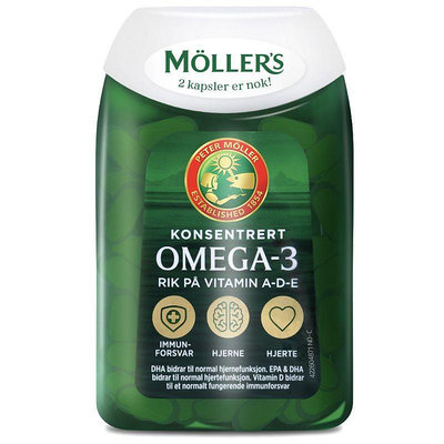 熱賣 挪威 mollers 沐樂思 深海魚油 Omega3 歐米伽3 dha 112粒