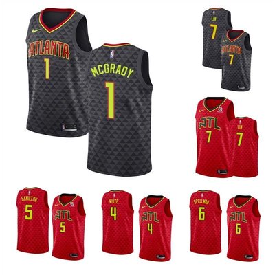 Nba Atlanta Hawks亞特蘭大老鷹隊籃球球衣 短袖款 戶外服 大人版比賽服-master衣櫃3