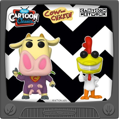 BEETLE FUNKO POP 雞與牛 卡通頻道 CARTOON NETWORK COW & CHICKEN