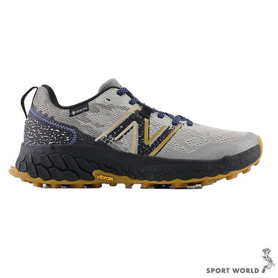 New Balance GTX防水 女越野鞋 FreshFoamX  Hierro v7 黃灰黑【運動世界】WTHIGQ7-D