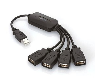 USB 4port hub 2.0(Y-1019)