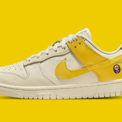 代購】NIKE DUNK LX Banana 白黃黃白香蕉低幫休閒板鞋DR5487-100女鞋