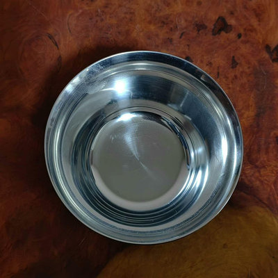 x日本 本錫 上錫錫半 純錫建水 茶具