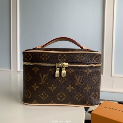二手Louis Vuitton LV Nice 化妝包 M44495老花