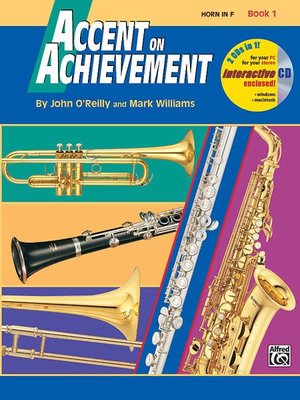 【599免運費】Accent on Achievement, Book 1【Horn in F法國號】 AP.17091