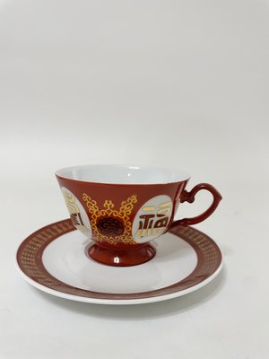 東昇瓷器餐具=大同強化瓷器福壽無疆咖啡杯組 1760CS