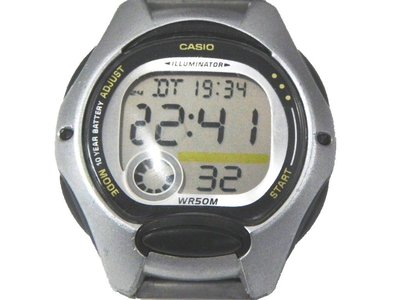石英錶 [CASIO LW-200] 卡西歐-金屬錶帶運動錶[黑面][10年電力]中性錶/軍錶