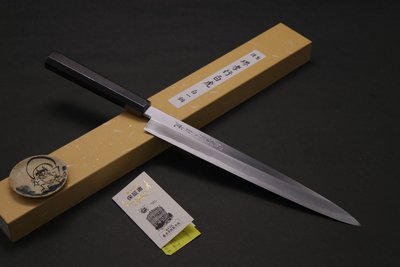 💖 堺孝行 💖【白虎 白一鋼 柳刃 附鞘 27cm】日本製  廚房刀具 八煌刃物