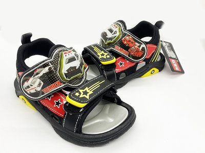 新款入荷*日本 Tomica 多美小汽車*男童ＬＥＤ電燈運動涼鞋 涼鞋 童鞋～台灣製造MIT