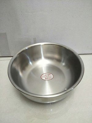 湯鍋/調理鍋/304(18-8)不鏽鋼調理碗(台灣製造) 22cmx9cm