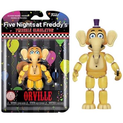 美國Funko Five Nights At Freddy's佛萊迪五夜驚魂FNAF披薩模擬器可動夜光奧維爾大象公仔