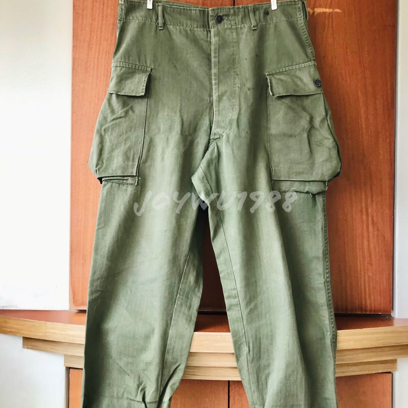 WW2 40s 美軍公發M-43 HBT trousers 人字紋自用老品P44 | Yahoo 