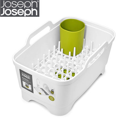 英國Joseph Joseph廚房洗碗槽瀝水架水池碗碟餐具杯子清洗槽角架