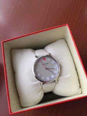 美國正品購入 Kate Spade New York 簡約甜美點點皮飾手錶 全新 現貨一只