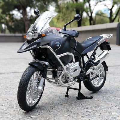 星輝19寶馬R1200GS水鳥旅行摩托車模型仿真合金機車擺件金屬街車     新品 促銷簡約