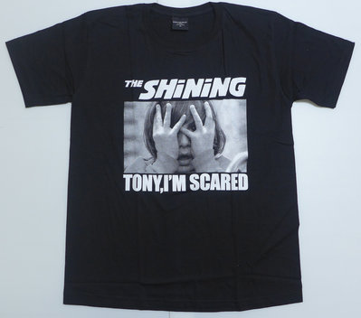 【Mr.17】The Shining 鬼店 Tony Im Scared 進口電影短袖T恤T-SHIRT(B120)