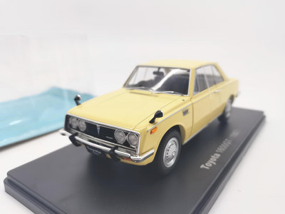 【熱賣精選】汽車模型 車模 收藏模型國產名車  1/24 豐田 1600GT 1967 合金汽車模型 TOYOTA