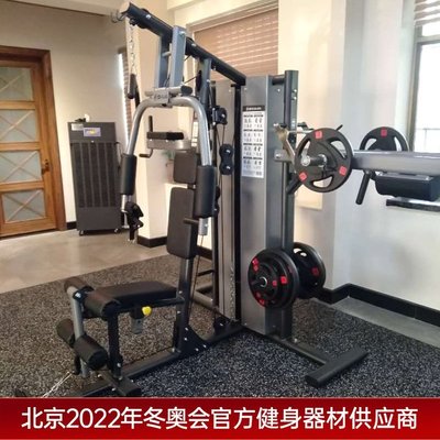 特賣-舒華綜合訓練器商用三人站健身房SH-G5203三人站室內家用力量器械