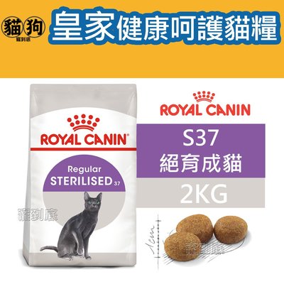 寵到底-ROYAL CANIN法國皇家FHN健康呵護貓系列【S37絕育成貓】2公斤