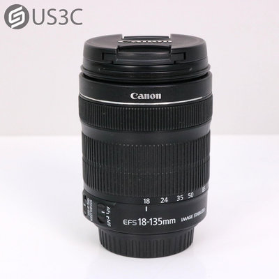 【US3C-小南門店】【一元起標】公司貨 佳能 Canon EF-S 18-135mm F3.5-5.6 IS STM 防手震 旅遊鏡 變焦鏡頭 二手鏡頭