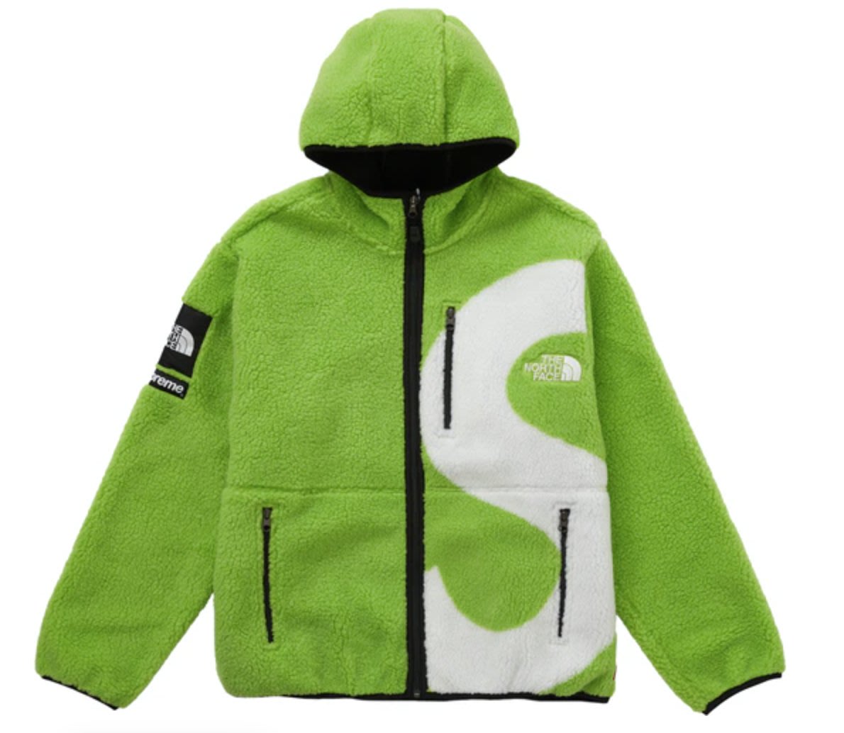 Supreme The North Face S Logo Fleece Jacket 毛毛連帽外套。太陽選物