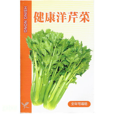 種子王國  洋芹菜 【蔬菜種子】健康洋芹菜 全年可栽培  興農牌  原包裝種子 約2公克/包