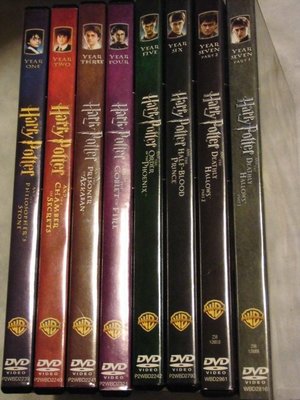 Harry Potter哈利波特全16碟神秘的魔法石消失的密室阿茲卡班的逃犯火盃的考驗鳳凰會的密令混血王子的背叛死神聖物