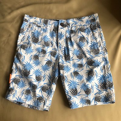 [品味人生2]保證全新正品 Superdry 鳳梨  海灘褲 休閒短褲