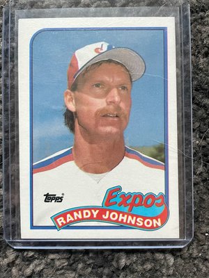 1988 Topps Randy Johnson RC 新人老卡 名人堂