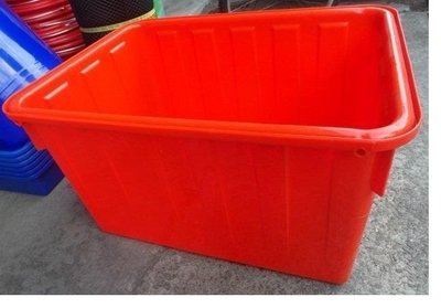 普力桶 160L通吉桶 儲水桶 資源回收桶 橘色方桶 160公升 (含稅)~ecgo五金百貨