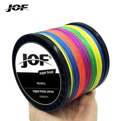 Jof 8股1000M 500M 300M100% PE編織複絲釣魚線日本多色釣魚編織-SAINT線上商店