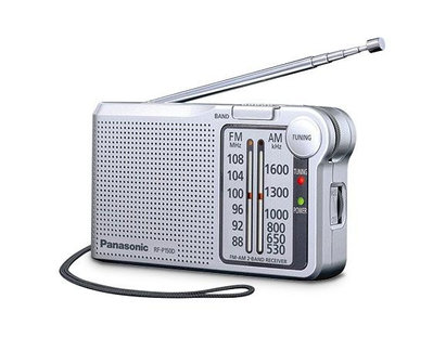~現貨保固一年~Panasonic國際AM/FM二波段口袋型收音機 RF-P150D 輕巧 方便 大刻度