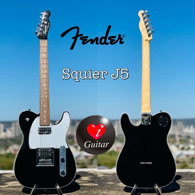 【iGuitar】 Fender Squier J5 Telecaster John 5 黑色電吉他