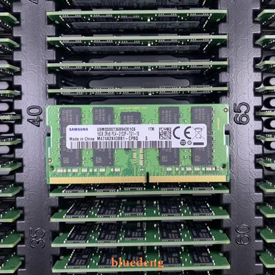 三星原裝 16G DDR4 2133 ECC M474A2K43BB1-CPBQ筆電伺服器記憶體