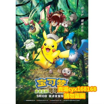 寵物小精靈 第23部劇場版 寶可夢：皮卡丘和可可的冒險 DVD