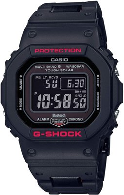 日本正版 CASIO 卡西歐 G-Shock GW-B5600HR-1JF 手錶 男錶 電波錶 太陽能充電 日本代購