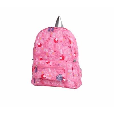 正品 Hello Kitty 蘋果樂園 折疊 後背包 摺疊後背包 旅行 出國 輕量 粉紅色 三麗鷗 KT00Q13PK