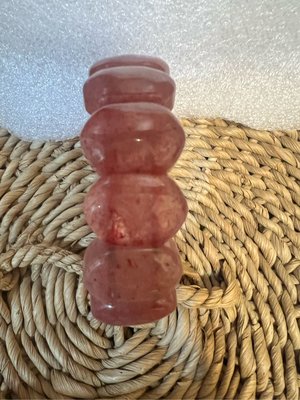 《福利賠售》↘️ 天然 水晶手排 草莓水晶 配件飾品
