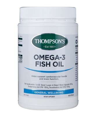 魚油 Thompson s湯普森omegaa-3中老年新西蘭DHA
