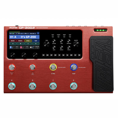 【好聲音樂器】現貨 VALETON GP-200R 吉他綜合效果器 最新旗艦機 IR 錄音介面 LOOP 代理 公司貨