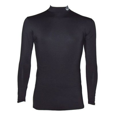 ((綠野運動廠))最新款SA長袖緊身衣~台灣製造,五款顏色,伸縮彈性服貼性佳,高領禦寒.吸濕排汗快乾,優惠促銷中~