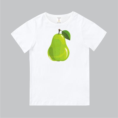 T365 MIT 親子裝 T恤 童裝 情侶裝 T-shirt 短T 水果 FRUIT 西洋梨 pear
