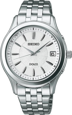 日本正版 SEIKO 精工 DOLCE SADZ123 手錶 男錶 電波錶 太陽能充電 日本代購