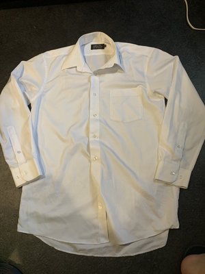 優質二手 LEILIYA 雷利雅襯衫 全白襯衫 15號 原價1980