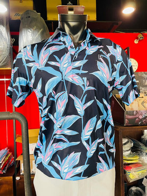全新 PUMA GOLF 高爾夫球衫 短袖Polo衫 PTC聯名款 花朵 海軍藍 時尚玩色