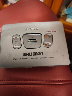 SONY WM-EX622 日製卡帶隨身聽，功能正常。