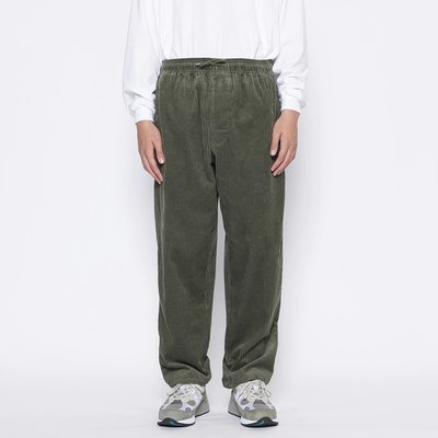 20AW WTAPS CHEF / TROUSERS / COTTON. CORDUROY 抽繩燈芯絨休閒長褲