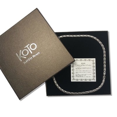 KOTO 純鈦鍺磁石健康項鍊 T-009 L(1條) 磁石能量項鍊 鍺鈦首飾 鍺鈦頸鍊 抗磨耐腐蝕 原廠製造 外銷品牌