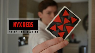 【USPCC撲克】 Nyx Reds Playing Cards
