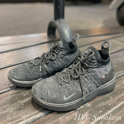 [HYC] NIKE ZOOM KD11 EP 黑灰 籃球鞋 US9 A02605-005 裸鞋